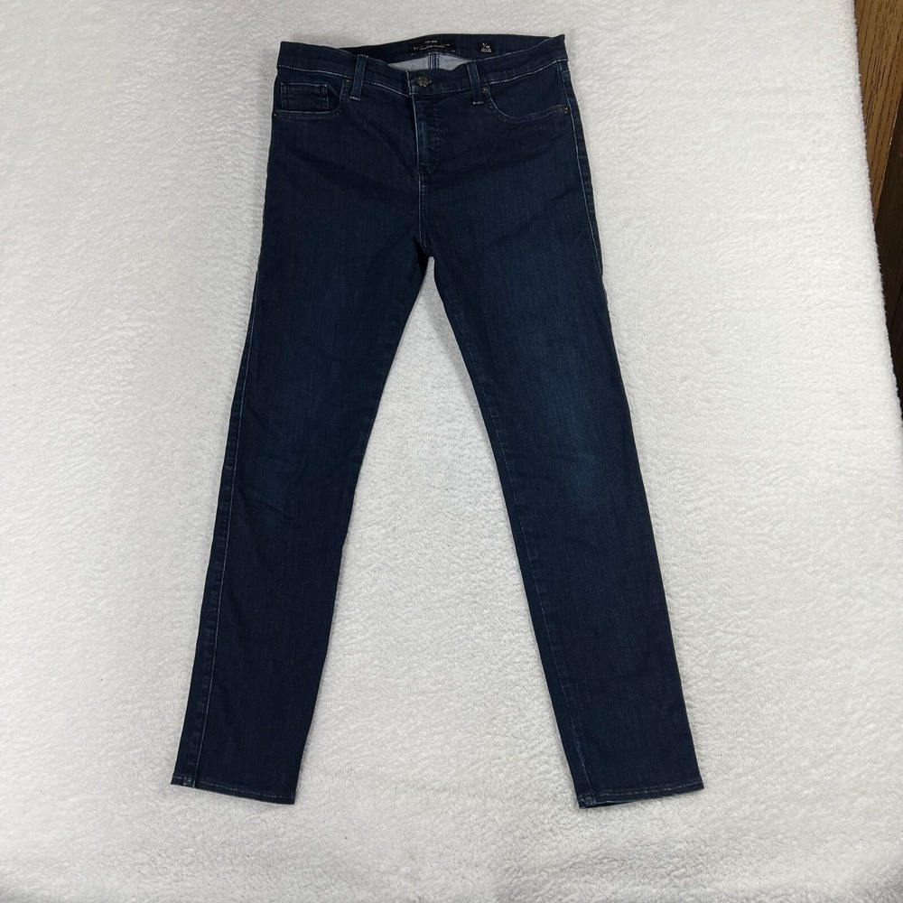 Lucky Brand Jeans 8/29 (30x28) Dark Blue Ava Legging Orta Premium Stretch Pants